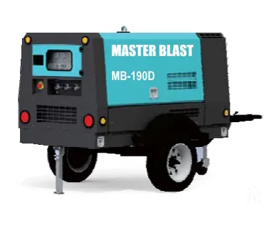 Винтовой компрессор Master Blast MB-190D (дизельный)