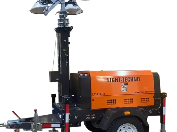 Мачта осветительная Light-Techno LT41000Q (MH 4х1000 9 метров) с двигателем Perkins